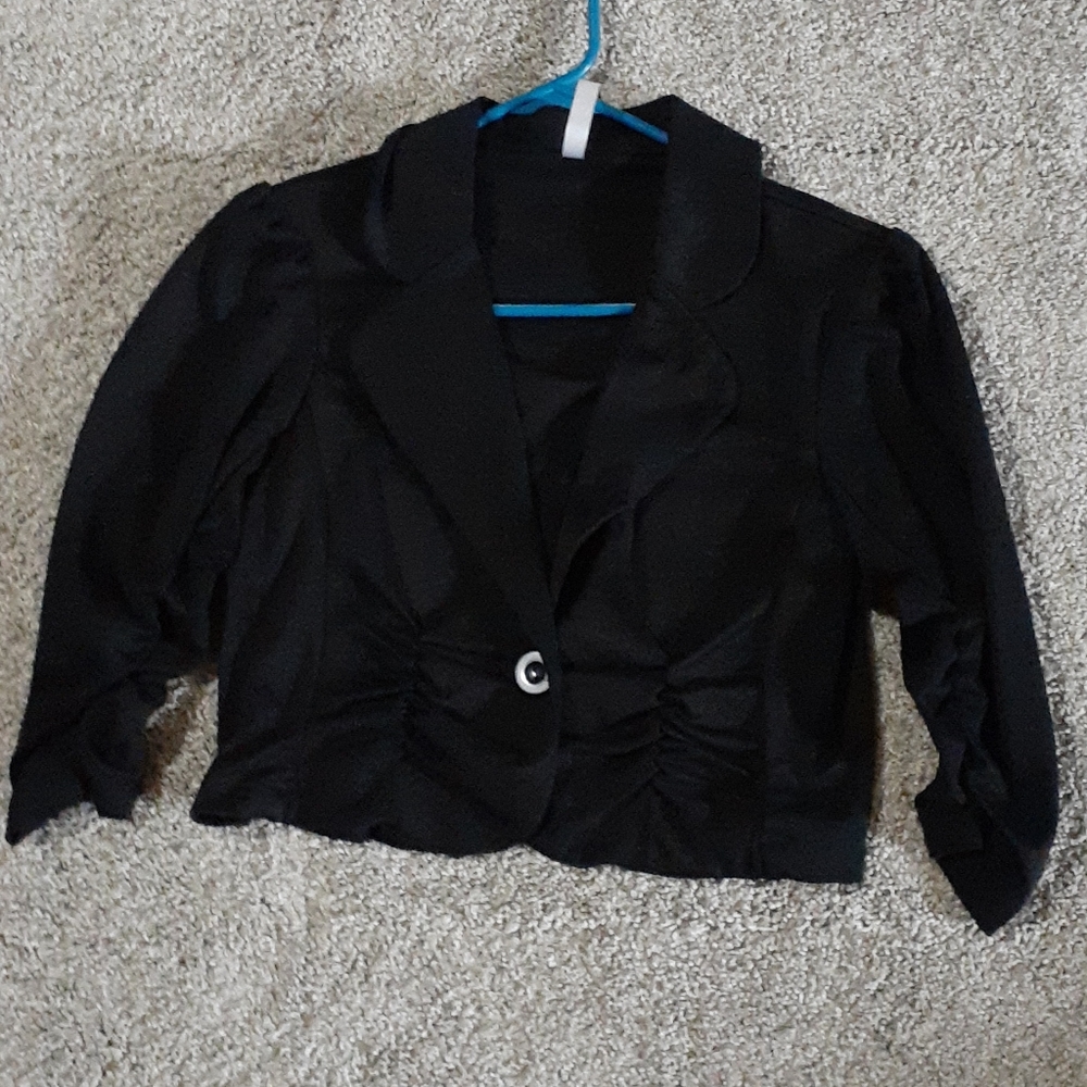 Cropped business jacket